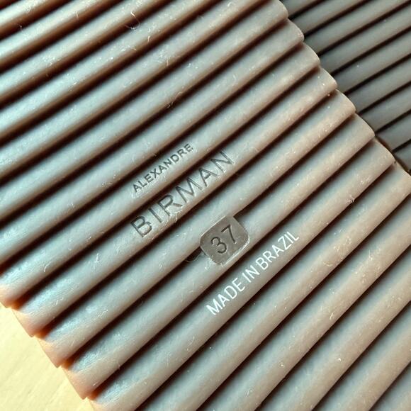 Alexandre Birman Vicky Leather Sandals Size 37 - Picture 7 of 8